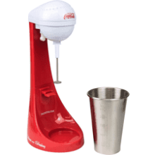 Nostalgia Electric Coca-Cola Milkshake Maker and Drink Mixer - Limited Edition