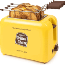 Nostalgia GCT2 Deluxe Grilled Cheese Sandwich Toaster