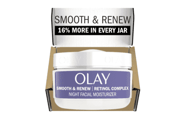 Olay Retinol Face Moisturizer, 2 oz Fragrance Free Night Cream for Fine Lines and Wrinkles