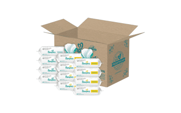 Pampers Sensitive Baby Wipes Combo, 84 Count (Pack of 12)