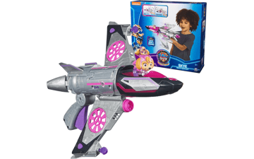 Paw Patrol: The Mighty Movie - Transforming Rescue Jet with Skye Mighty Pups Action Figure