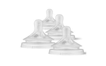 Philips AVENT Baby Bottle Nipples Flow 5, 6M+ 4pk