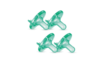 Philips AVENT Soothie Pacifier 0-3 Months Green 4 Pack