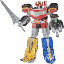 Power Rangers Megazord Megapack - 5 MMPR Dinozord Action Figures for Boys and Girls, Ages 4 and Up