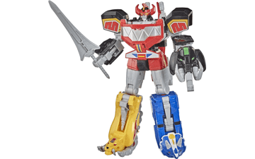 Power Rangers Megazord Megapack - 5 MMPR Dinozord Action Figures for Boys and Girls, Ages 4 and Up