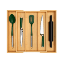 ROYAL CRAFT WOOD Bamboo Kitchen Drawer Organizer