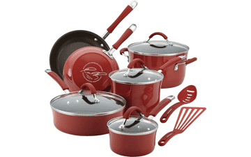 Rachael Ray Cucina Nonstick Cookware Set, 12 Piece