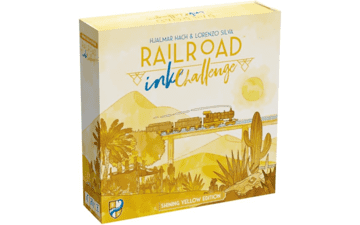 Railroad Ink Challenge: Shining Yellow Edition