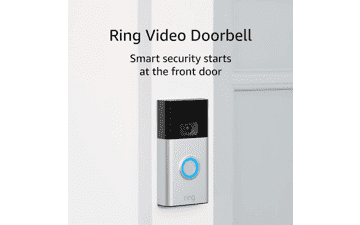 Ring Video Doorbell 1080p HD Motion Detection Satin Nickel