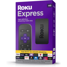 Roku Express HD Streaming Device with Simple Remote - Free & Live TV