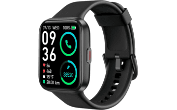 SKG Smart Watch with Alexa Built-in & Bluetooth Call 1.69" Fitness Tracker IP68 Waterproof