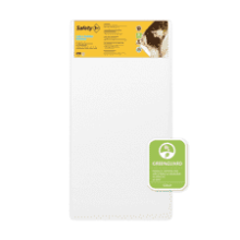 Safety 1st Heavenly Dreams Waterproof Baby Crib & Toddler Bed Mattress - Firm & White