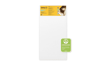 Safety 1st Heavenly Dreams Waterproof Baby Crib & Toddler Bed Mattress - Firm & White