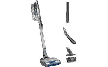 Shark IZ462H Vertex Cordless Stick Vacuum with DuoClean PowerFins, Pet Multi-Tool, Anti-Allergen, Blue