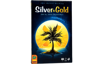 Silver and Gold Card Game - Flip and Write Strategy Game