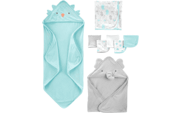 Simple Joys Carter's Unisex 8-Piece Towel Washcloth Set