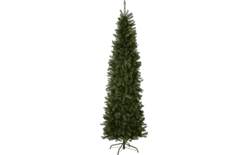 Slim Green Artificial Christmas Tree - Kingswood Fir, 6.5 Feet