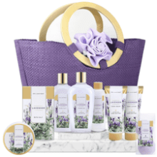 Spa Luxetique Lavender Bath Gift Set - 10pcs