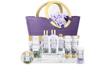 Spa Luxetique Lavender Bath Gift Set - 10pcs