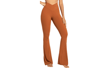 Sunzel Flare Leggings with Tummy Control, High-Waisted and Wide Leg