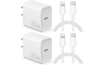 Super Fast 20W PD USB C Wall Charger with 6FT Charging Cable for iPhone and iPad