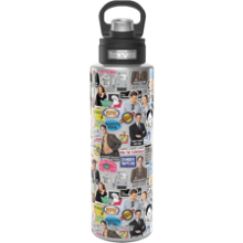 Tervis The Office Stickers Insulated Tumbler Travel Cup, 24oz Stainless Steel