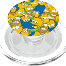 The Simpsons Family Print PopSockets MagSafe PopGrip for iPhone