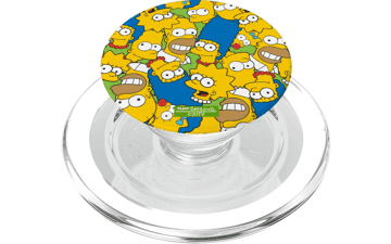 The Simpsons Family Print PopSockets MagSafe PopGrip for iPhone