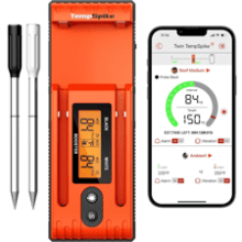 ThermoPro Twin TempSpike Wireless Meat Thermometer with 2 Probes