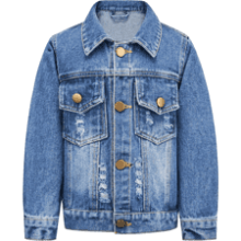 Toddler Denim Jacket for Boys and Girls 1-5 Years