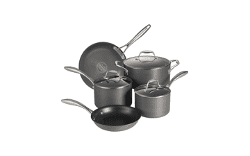 Tramontina Hard Anodized Cookware Set - 8-Piece