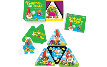 Trend Enterprises Gnomes vs Trolls Three Corner Strategy Game