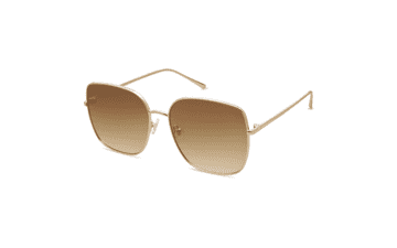 Trendy Oversized Square Metal Frame Sunglasses for Women Men Flat Mirrored Lens UV Protection