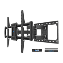 UL Listed TV Wall Mount for 42-84” TVs, Premium Ball Bearings Design, Ultra-Slim & Smooth Moving, Full Motion TV Mount with Articulating Arm, Max VESA 600x400mm and 100LBS