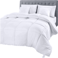 Utopia Bedding Comforter Duvet Insert - Quilted Down Alternative Comforter (Twin, White)