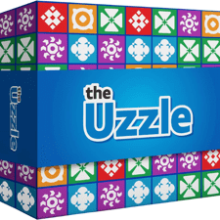 Uzzle 3.0 Board Game - Fun Family Game for Children & Adults - Block Puzzle Game for Ages 4+