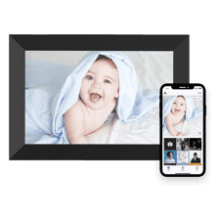 WiFi Digital Photo Frame 10.1 Inch IPS Touch Screen, Auto-Rotate Slideshow, Easy Setup for Sharing Moments Anywhere