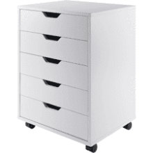 Winsome Halifax 5-Drawer Cabinet - White