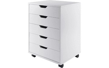 Winsome Halifax 5-Drawer Cabinet - White