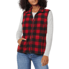 Women's Classic-Fit Sleeveless Polar Soft Fleece Vest - Plus Size