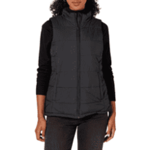 Women's Mid-Weight Puffer Vest - Amazon Essentials