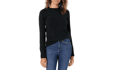 Women's Soft Touch Long-Sleeve Crewneck Sweater - Classic Fit