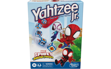 Yahtzee Jr. Marvel Spidey and His Amazing Friends Edition Board Game for Kids