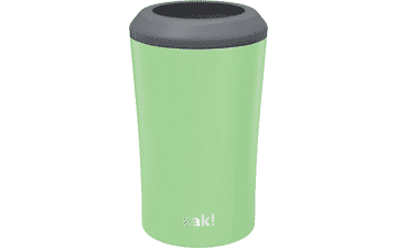 Zak Designs Stainless Steel Vacuum Insulated Can and Bottle Cooler - 12oz, Pistachio