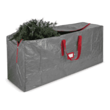 Zober Christmas Tree Storage Bag for 7.5 Ft Artificial Trees - Waterproof and Durable - Gray