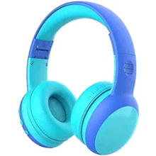 gorsun Bluetooth Kids Headphones with Microphone, 85dB Volume Limit, Blue