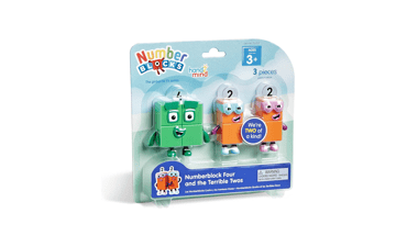 hand2mind Numberblocks Four Toy Figures Collectibles