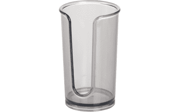 iDesign Disposable Cup Dispenser for Bathroom Countertops