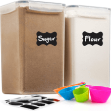 2 Pack Extra Large Airtight Food Storage Containers