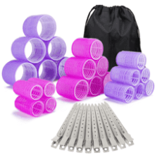 33 Pcs Self Grip Hair Rollers Set